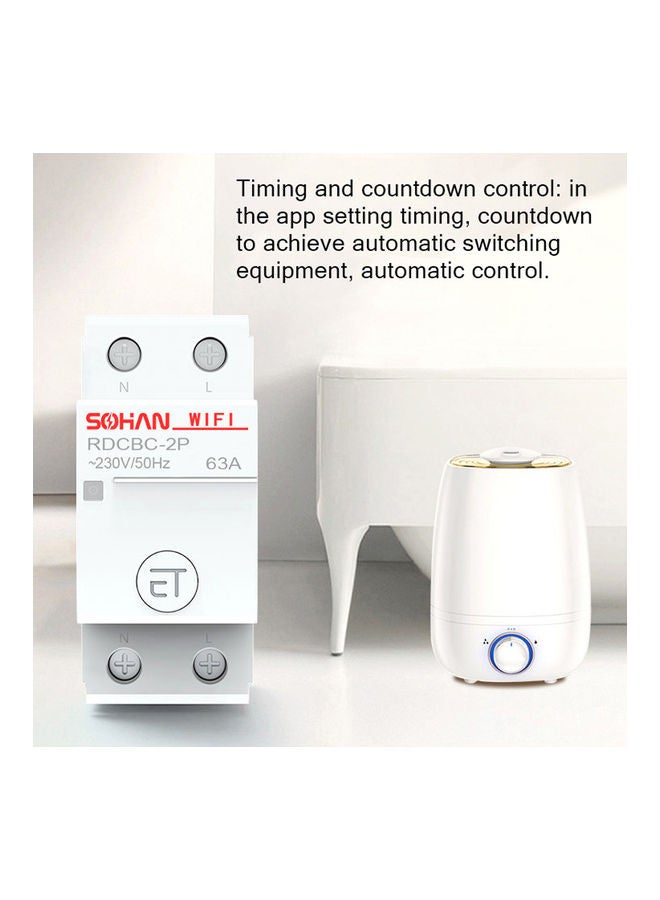 Household Intelligent Switch White/Grey - Image 3