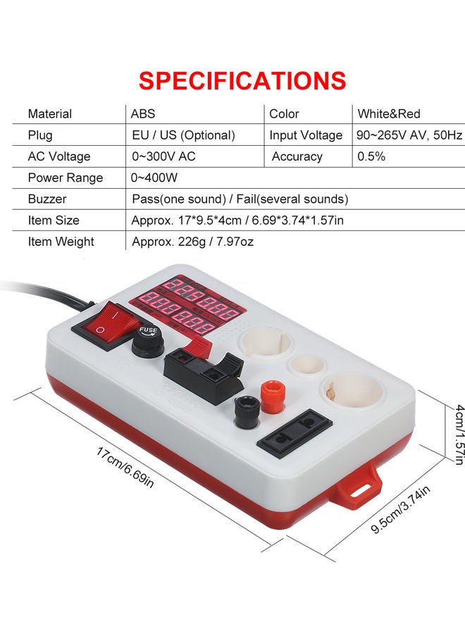 LED Power Tester Multicolour - Image 2