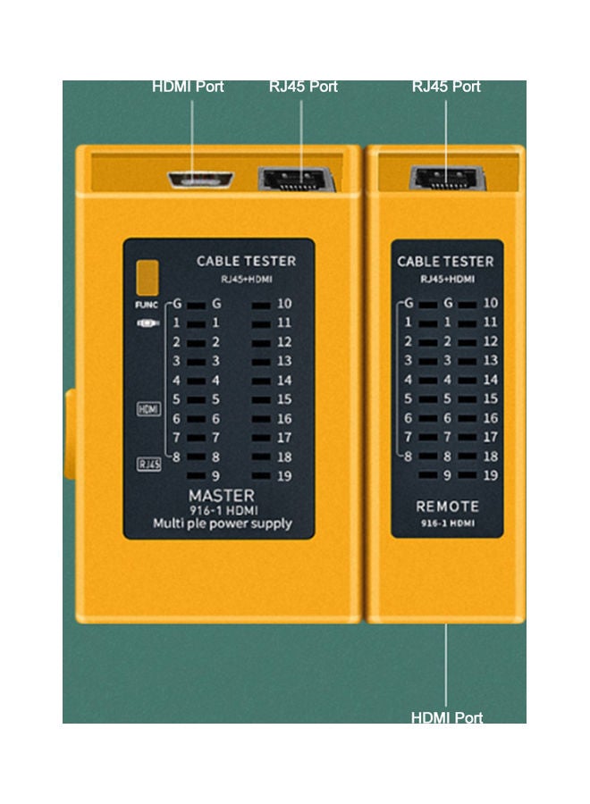 Network Cable Tester Yellow  - Image 5