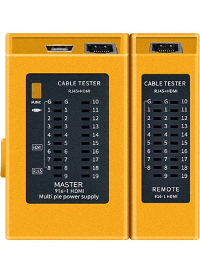 Network Cable Tester Yellow  - Image 3
