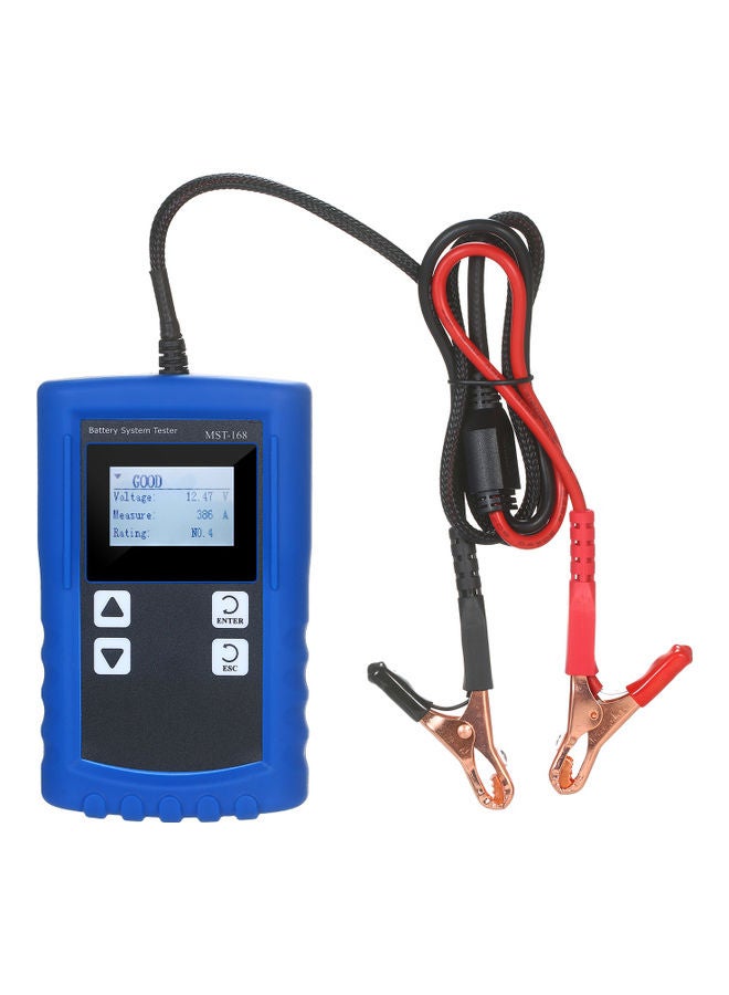 Digital Battery Accumulator Analyzer Blue - Image 1