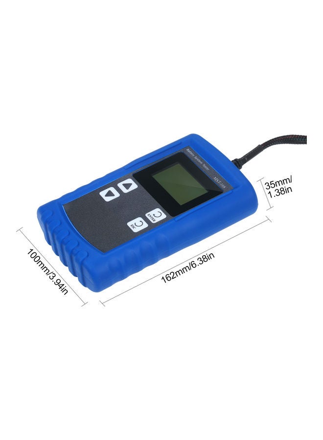 Digital Battery Accumulator Analyzer Blue - Image 3