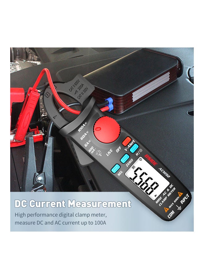 BSIDE ACM92 Digital Clamp Meter Black - Image 3