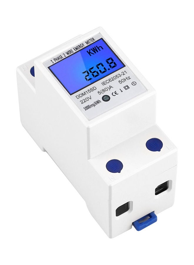 جهاز قياس الطاقة طراز DDS-LDG 220 أبيض  - Image 3
