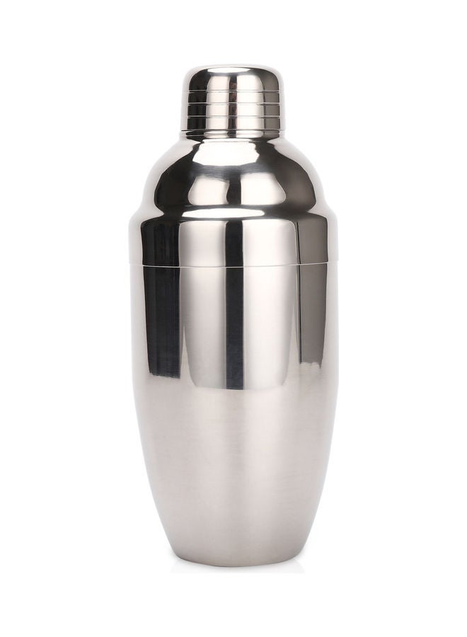 Jiangguan Stainless Steel Cocktail Shaker Silver  - Image 1