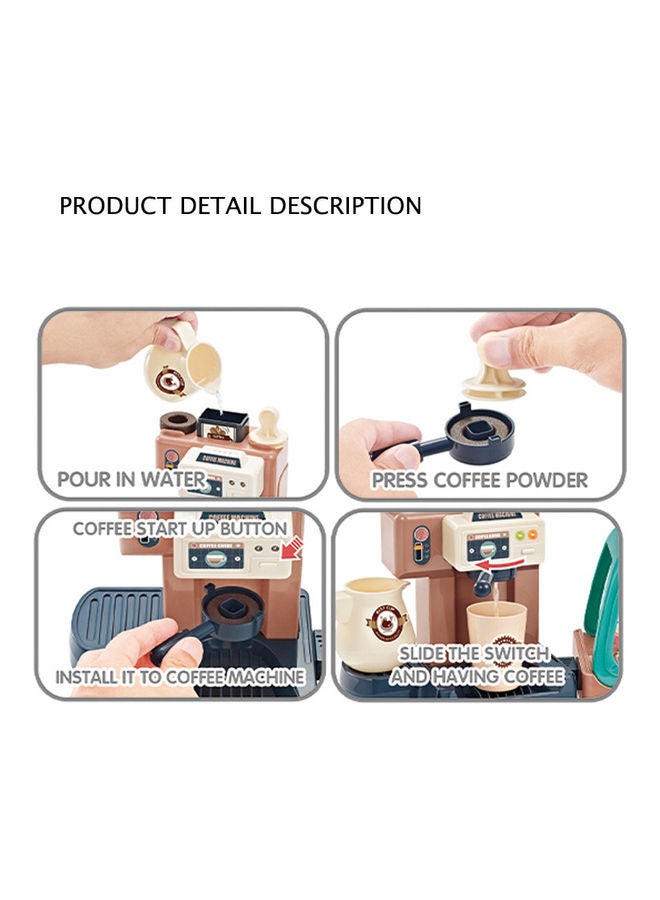 41-Piece Coffee Machine Toy Set - Image 3