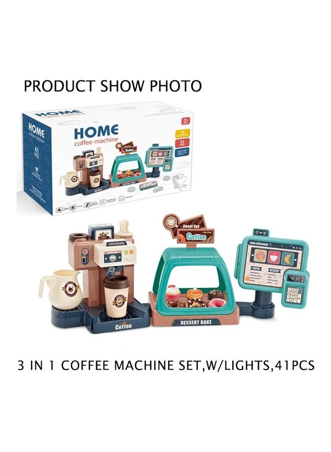 41-Piece Coffee Machine Toy Set - Image 4