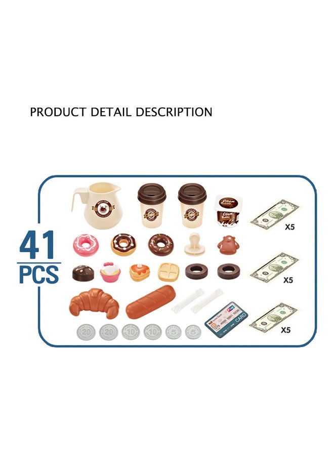 41-Piece Coffee Machine Toy Set - Image 5