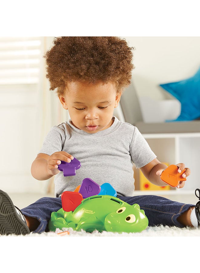 Learning Resources Steggy The Fine Motor Dino (11-Piece Set, Squeeze & Sort, Ages 18m+) - Image 4