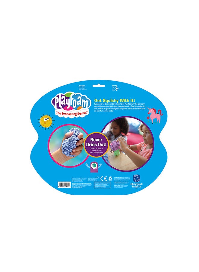 Learning Resources Playfoam Combo (8-Pack, Multi-Color Glitter & Original, Ages 3+) - Image 2