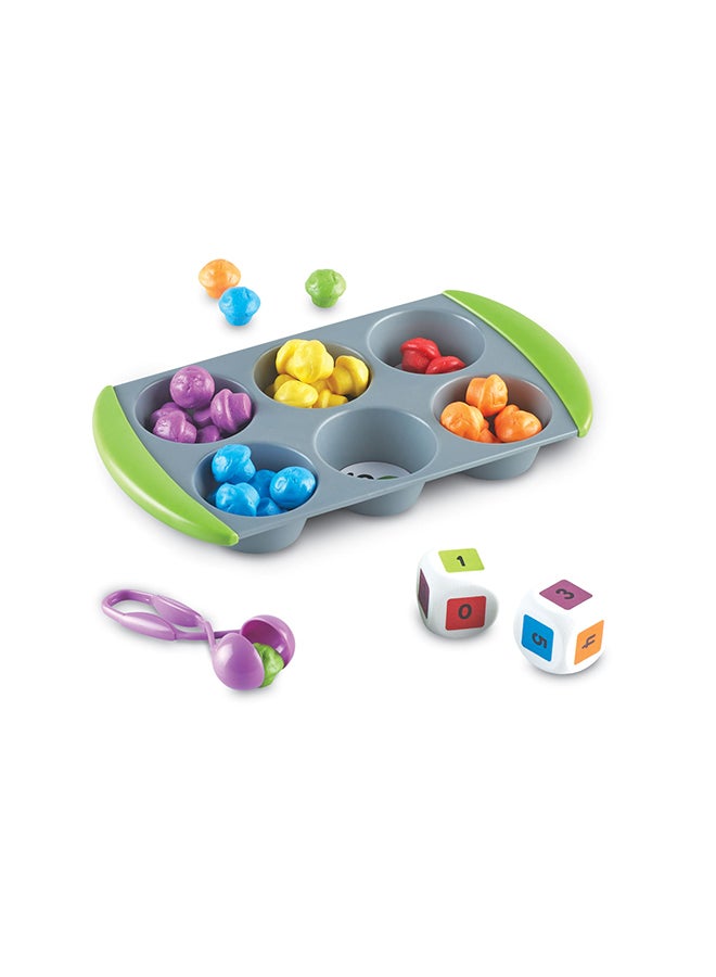 Learning Resources Mini Muffin Match Up (76-Piece Set, Sorting & Counting, Ages 3+) - Image 2