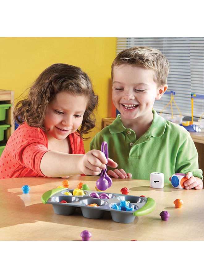 Learning Resources Mini Muffin Match Up (76-Piece Set, Sorting & Counting, Ages 3+) - Image 4