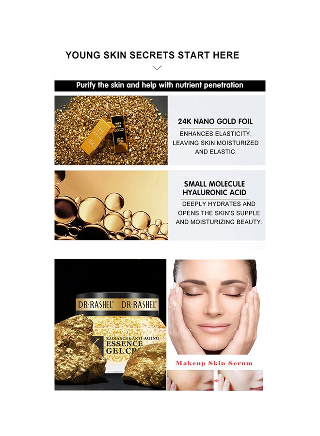 DR. RASHEL - 24K Gold Radiance And Anti-Aging Essence Cream 24K Gold 50grams - Image 1