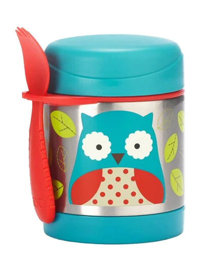Skip Hop Zoo Insulated Food Jar, Owl