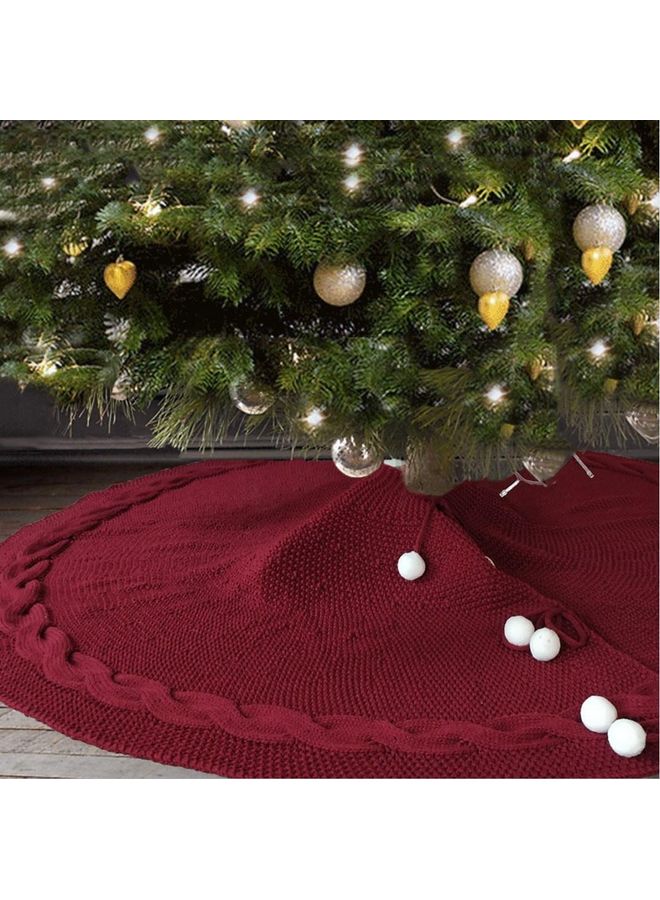 Tree Skirt Red 120cm - Image 2