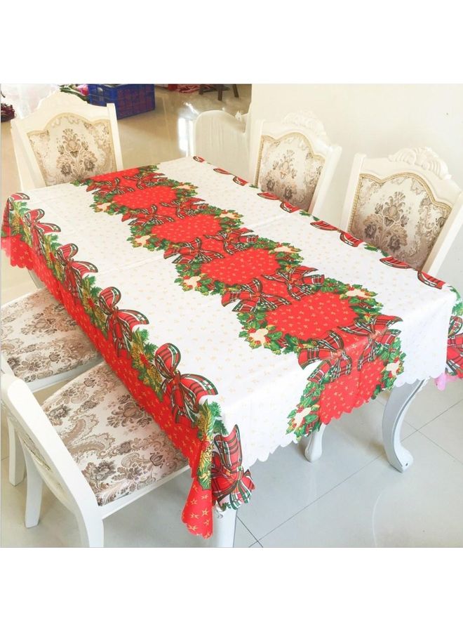 Christmas Printed Tablecloth Multicolour 150x180cm - Image 2