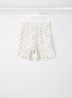 Bardot Junior Kids /Teen Ditsy Print Shorts White  - Image 1