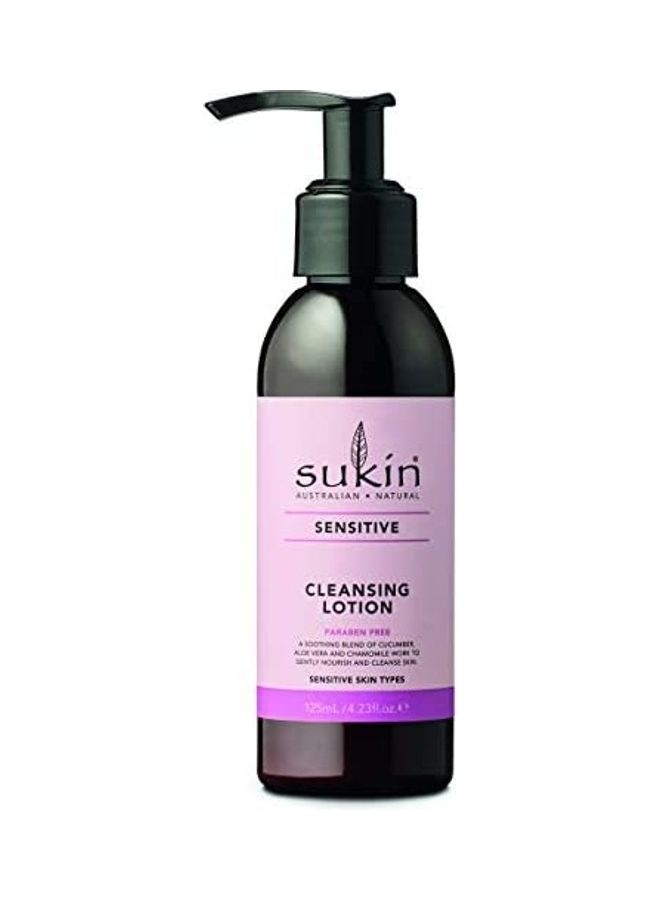Sukin Sensitive Skin Cleansing Lotion Black 125ml 