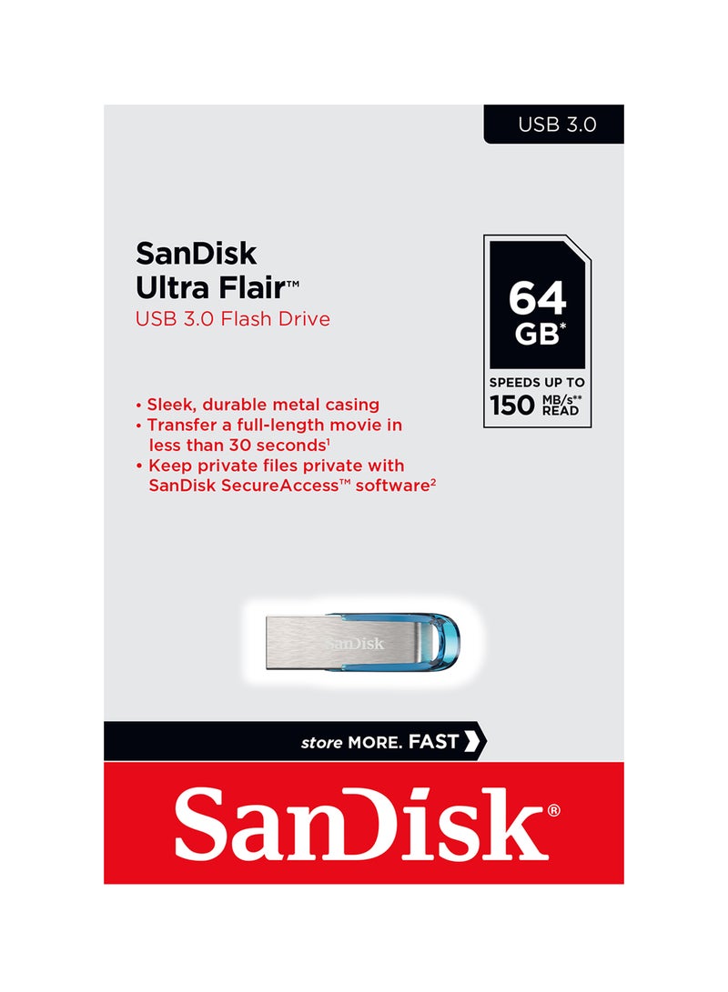 سانديسك فلاش درايف USB 3.0 ألترا فلير 64 GB  - Image 5