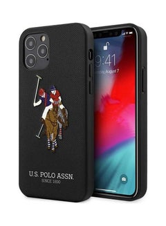 U.S. Polo Assn. Polo Embroidery Hard Case Black  - Image 1