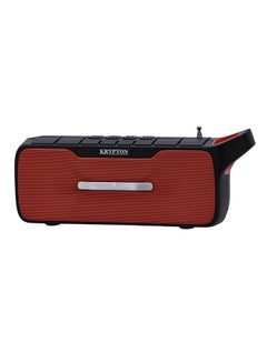 كريبتون مكبر صوت لاسلكي محمول يعمل بتقنية البلوتوث KNMS5415 أحمر  - Image 3