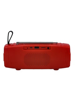 كريبتون مكبر صوت محمول يعمل بالبلوتوث وقابل للشحن KNMS5414 أحمر  - Image 2