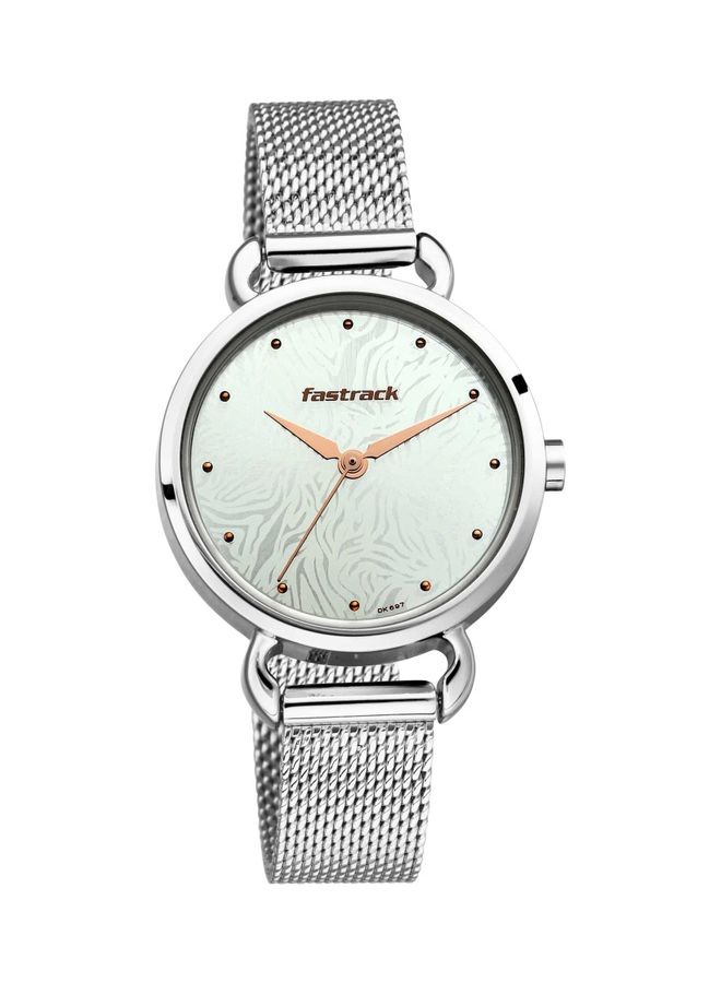 fastrack Women's Animal Print Stainless Steel Watch  Wo 6221SM01  - Image 2
