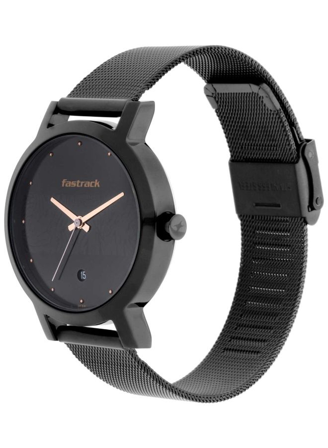 فاستراك ساعة نسائية من الفولاذ المقاوم للصدأ بطباعة حيوان Wo 6222NM01 للنساء - Image 3