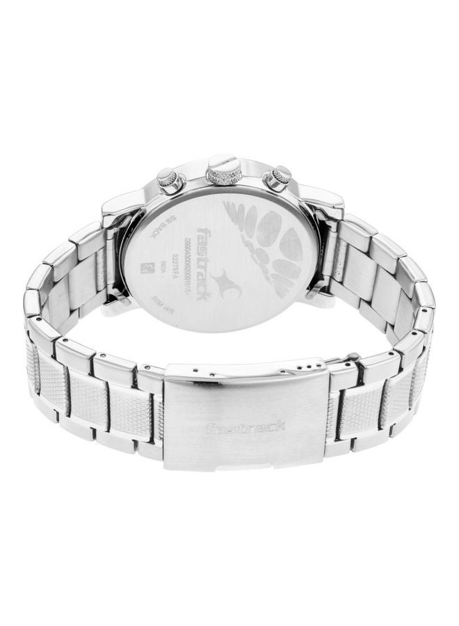 fastrack Men's Fastfit Stainless Steel Watch   3227SM01  - Image 5