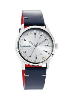 fastrack Men's Leather Strap Watch   3236SL01  - Image 1