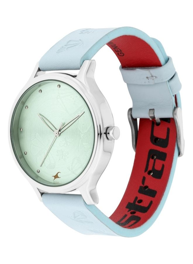 فاستراك ساعة يد فالنتين مزودة بسوار من الجلد طراز WO 6189SL02 للنساء - Image 2