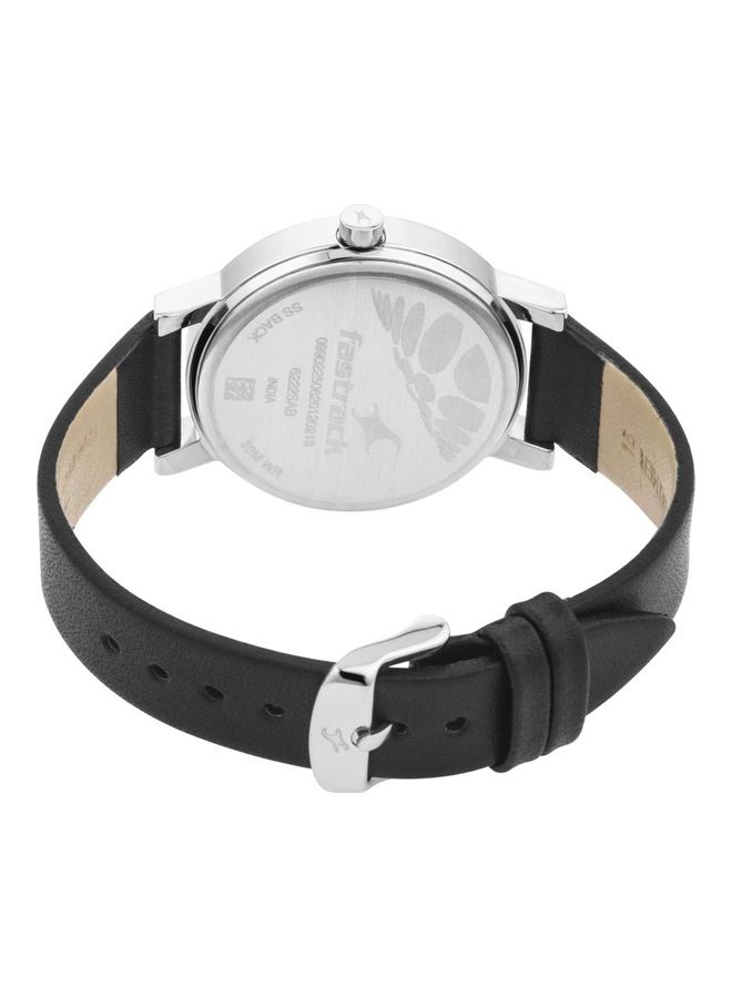 فاستراك ساعة يد بسوار من الإستانلس ستيل بطبعة حيوان طراز WO 6222SL04 للنساء - Image 5