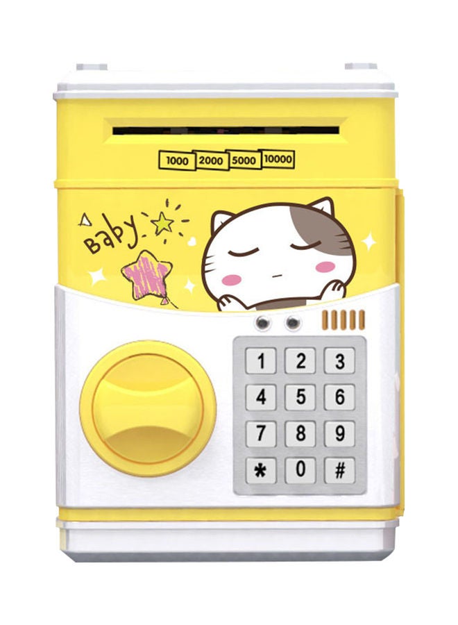 Electronic Piggy Bank Yellow - Image 1