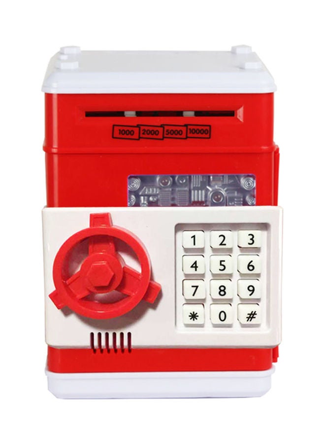 Electronic Piggy Bank Red/White - Image 1