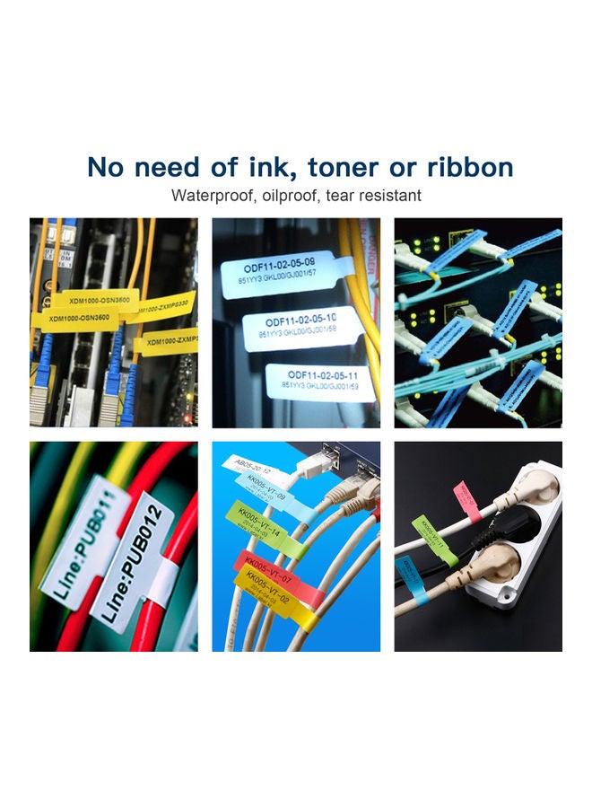 Aibecy Portable Thermal Label Printer Blue - Image 5