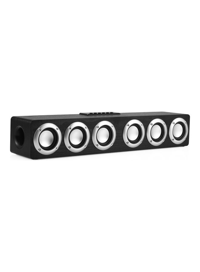 Wooden Bluetooth Desk Speaker M1 Black  - Image 2