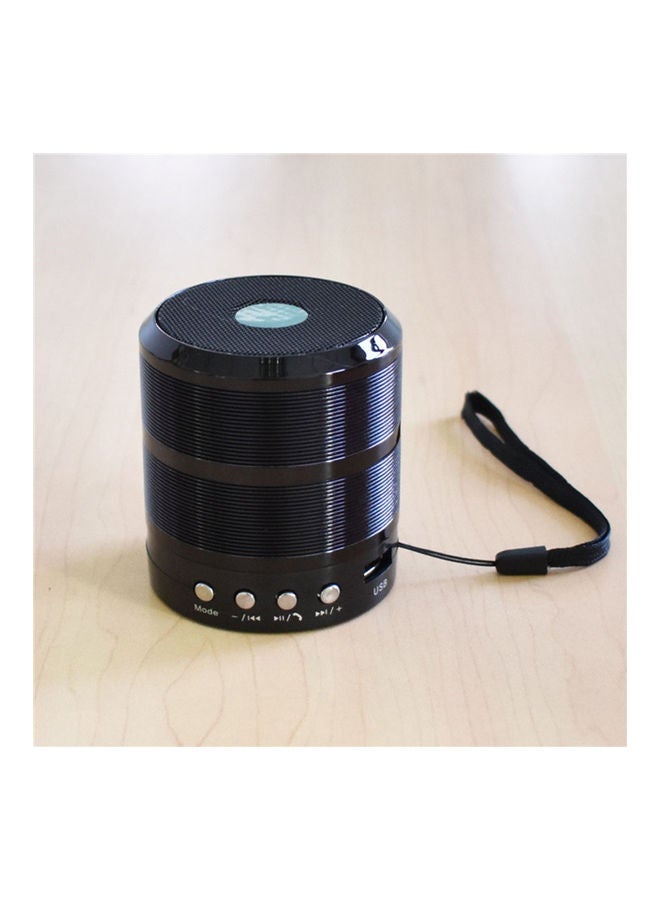 Portable Wireless Bluetooth Speaker V9096B-V Black - Image 2