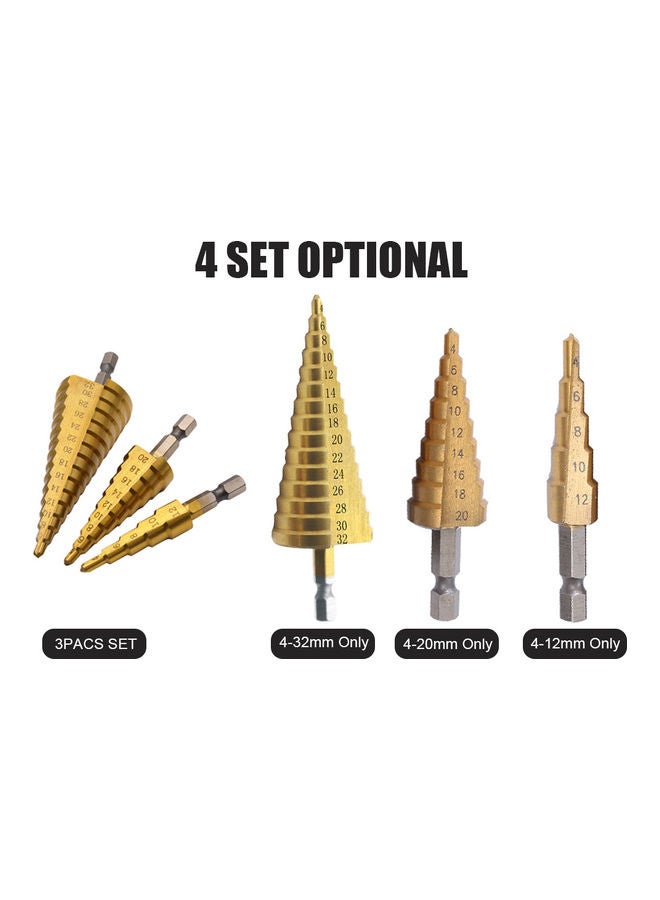 لقمة مثقاب HSS ذهبي - Image 3