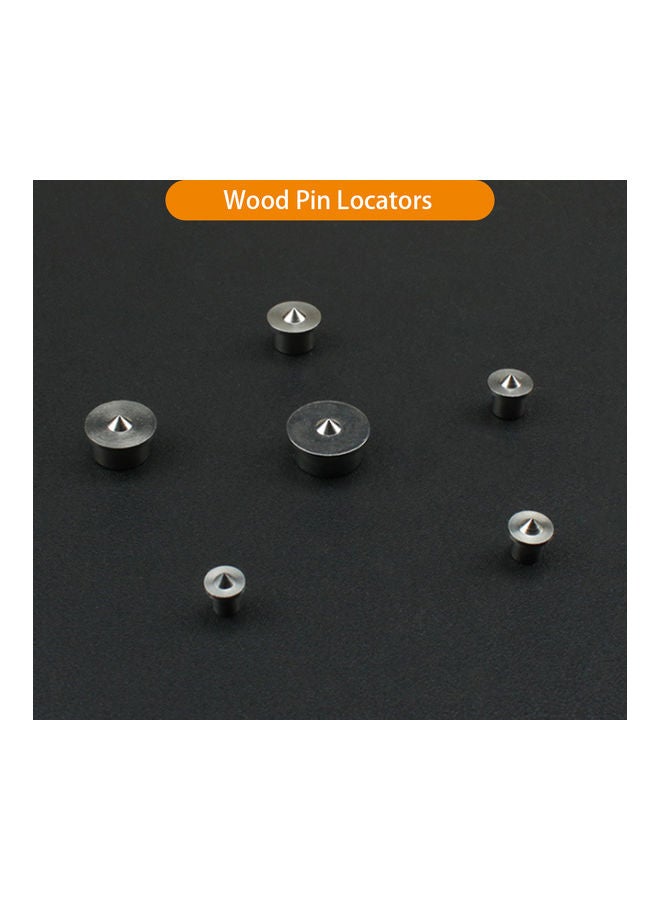 جهاز تتبع دائري صغير 6 قطع فضي - Image 2