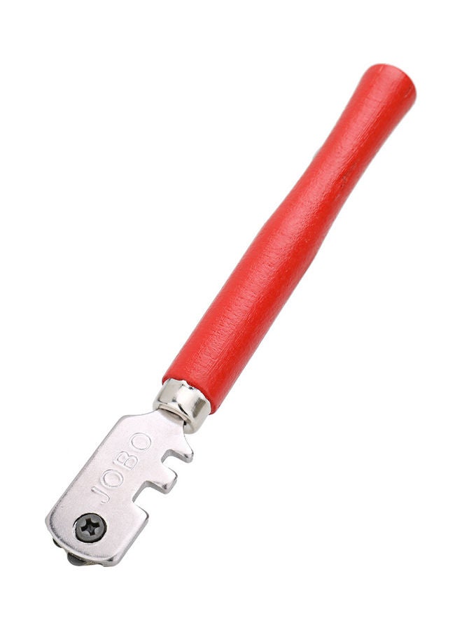 6 Wheels Glass Cutter Tool Red/Silver - Image 3