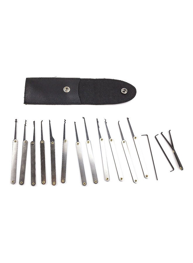 Lock Pick Set Black/Silver  - Image 2