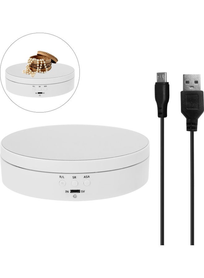 360 Degree Display Turntable White - Image 1