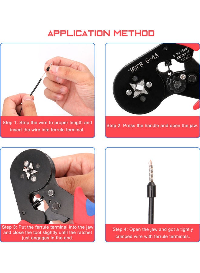Generic - Self-adjustable Crimper Red/Blue - Image 1