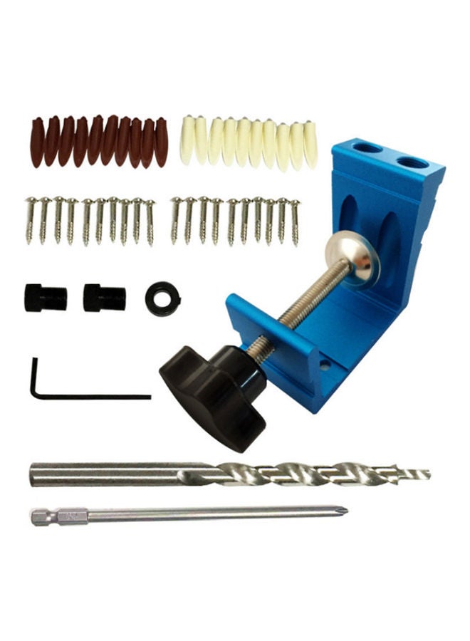 47-Piece Positioner Pocket Hole Jig Multicolour 