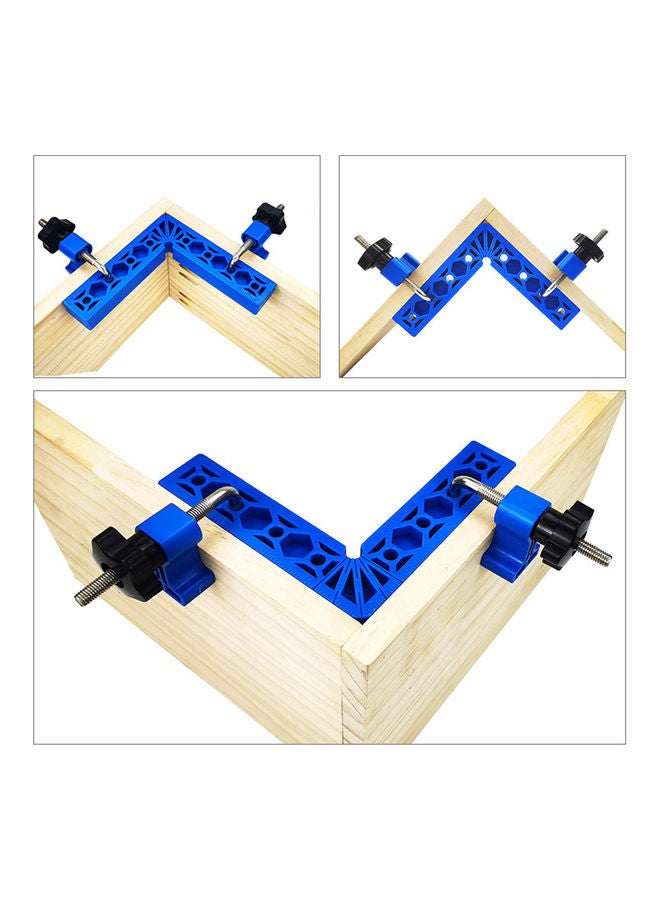 Woodworking Positioning Square Angle Blue - Image 2