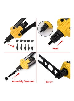 Generic Labor-Saving Hand Riveter With Nuts Multicolour  - Image 5