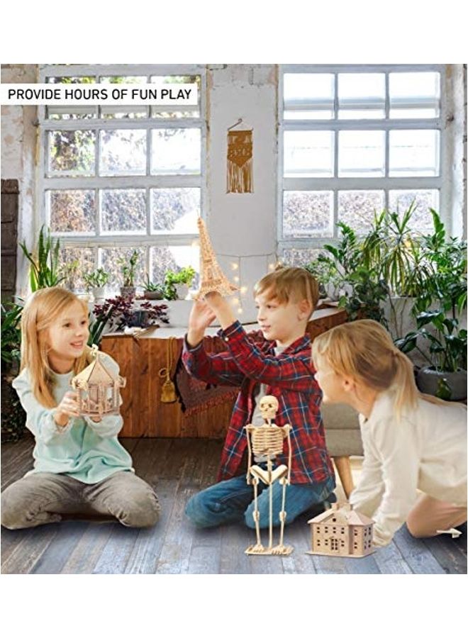 Puzzled 50-Piece Human Skeleton 3D Puzzle Set  - Image 4