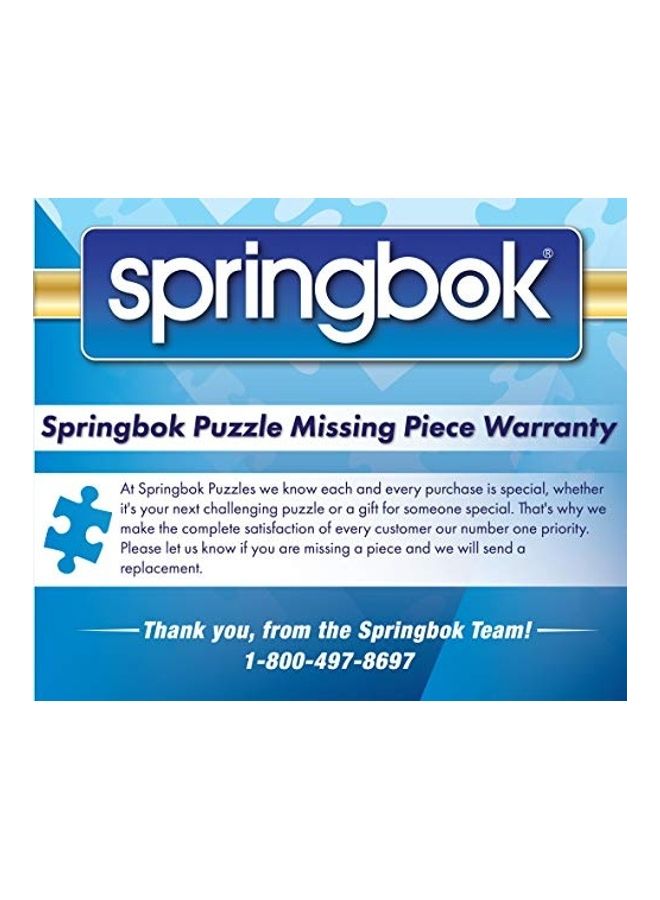 سبرينغبوك مجموعة أحجية قطع تركيب بتصميم رموز عن الصيف مكونة من 500 قطعة - Image 4