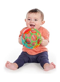 Oball Bright Starts Rollin Rainstick Rattle Toy  - Image 1