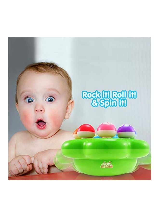 بست ليرنينج لعبة تعليمية تفاعلية مُضيئة بتصميم على شكل حديقة الفطر مُخصصة للأطفال حديثي المشي - Image 3